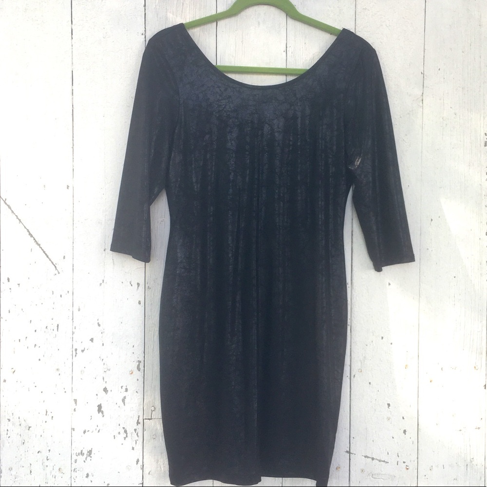 Charlotte Russe LBD. 3/4 sleeve, size l.